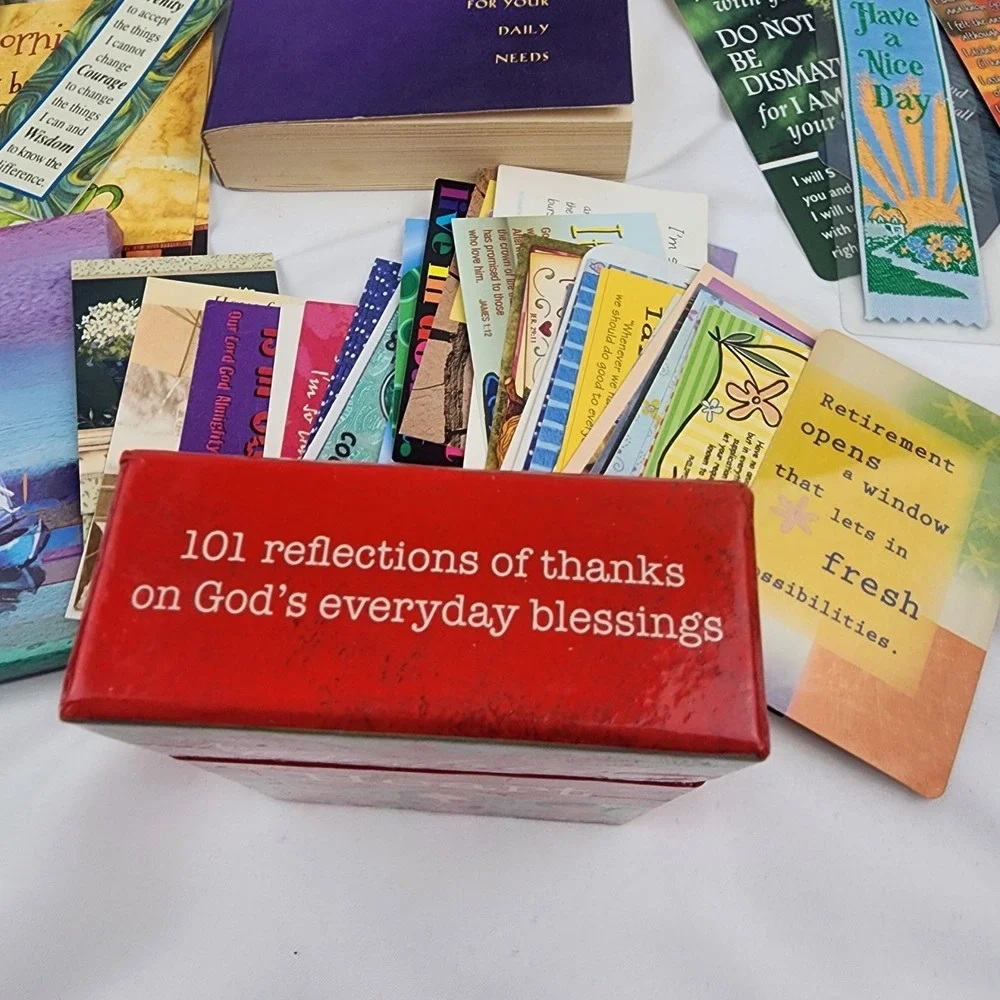 Lot Religious Prayer Cards ‎ Bookmarks  Touch Point For Women Book Magnets - Picture 6 of 12
